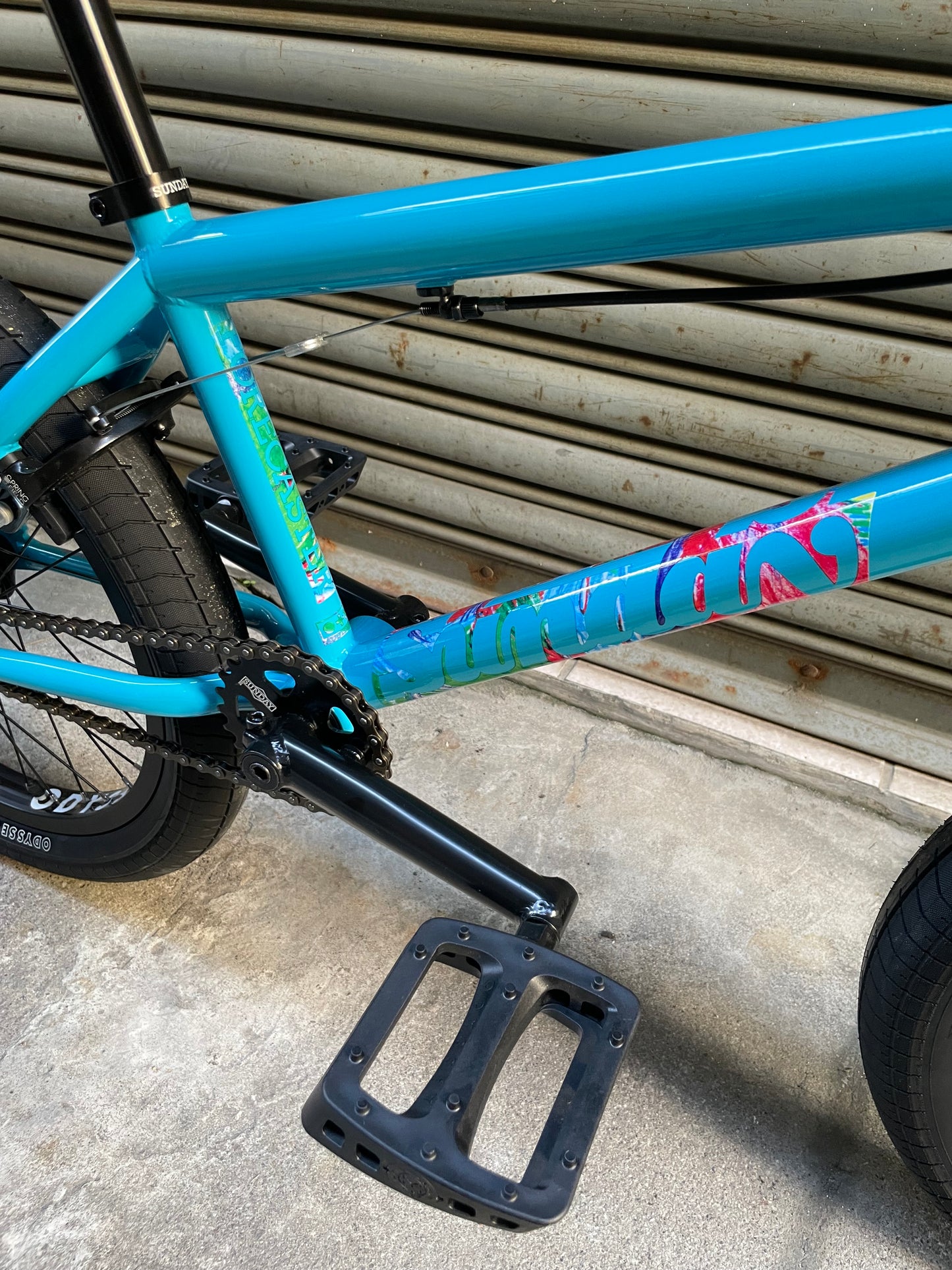 SUNDAY - 2025 FORECASTER BMX 20.5" OCEAN BLUE AARON ROSS Signature Model