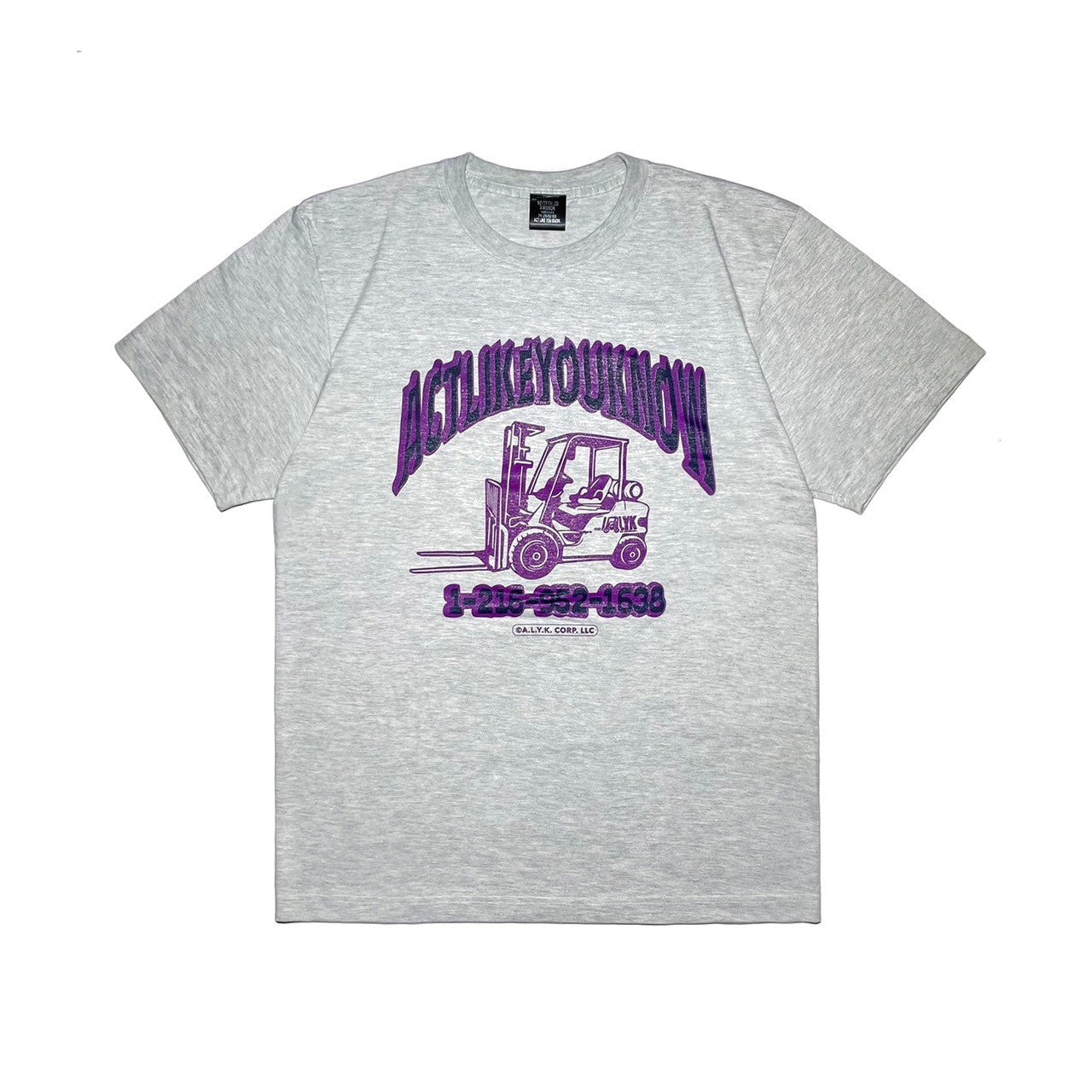 ACT LIKE YOU KNOW - OHSA SAFE TEE GREY