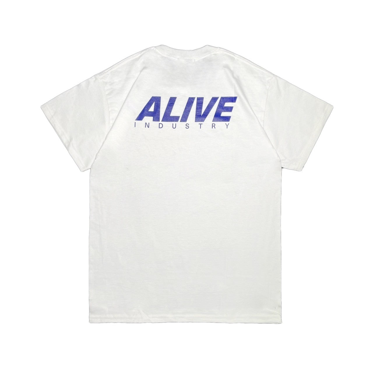 ALIVE INDUSTRY - 22' LOGO TEE WHITE