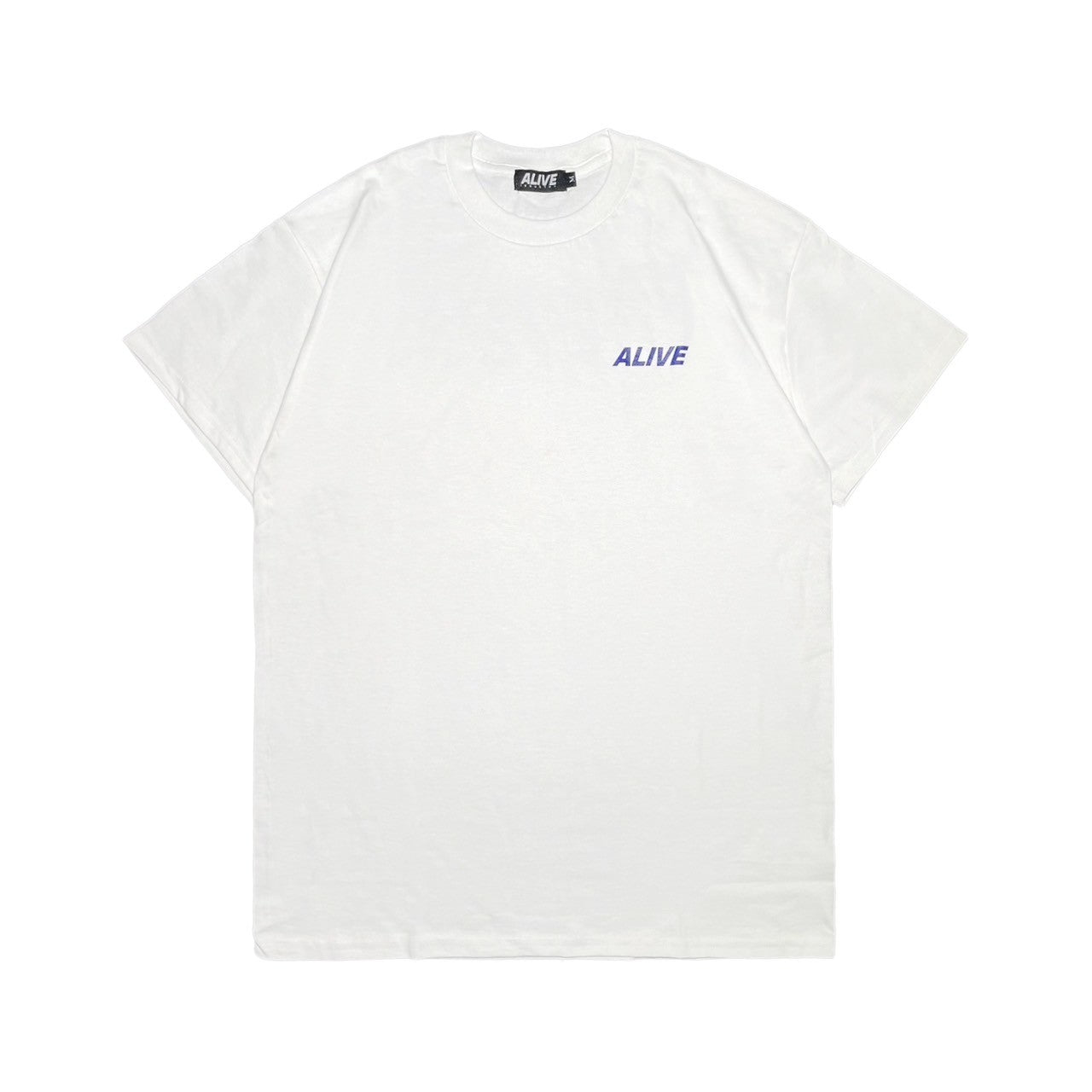 ALIVE INDUSTRY - 22' LOGO TEE WHITE