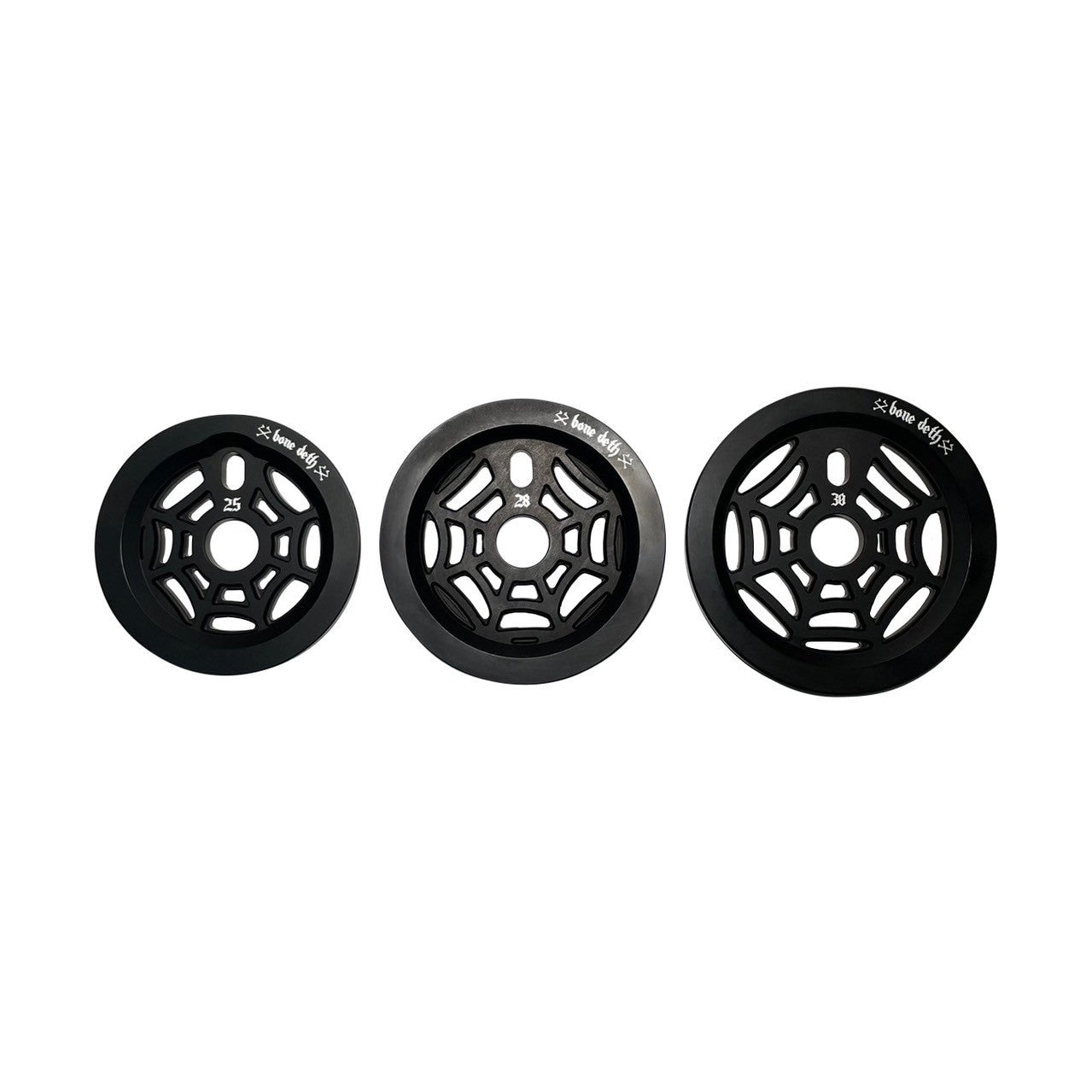 BONE DETH - WEB SLINGER GUARD SPROCKETS 25T/ 28T/ 30T