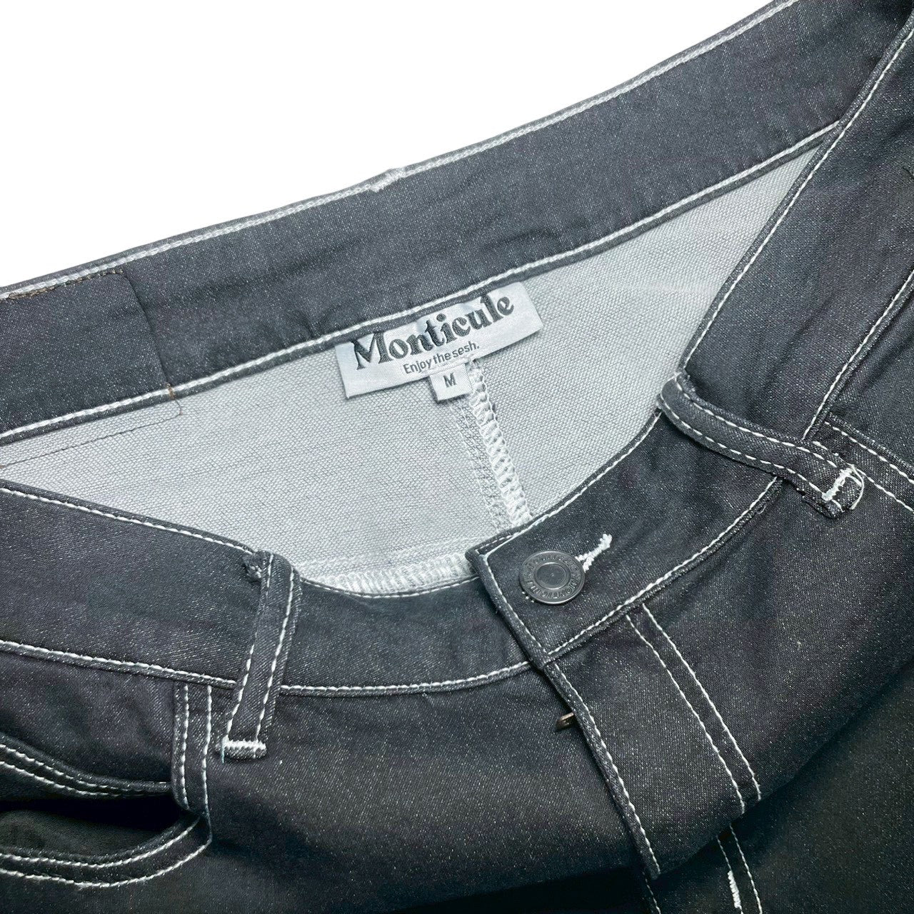 MONTICULE - GARRETT REYNOLDS JEANS BLACK