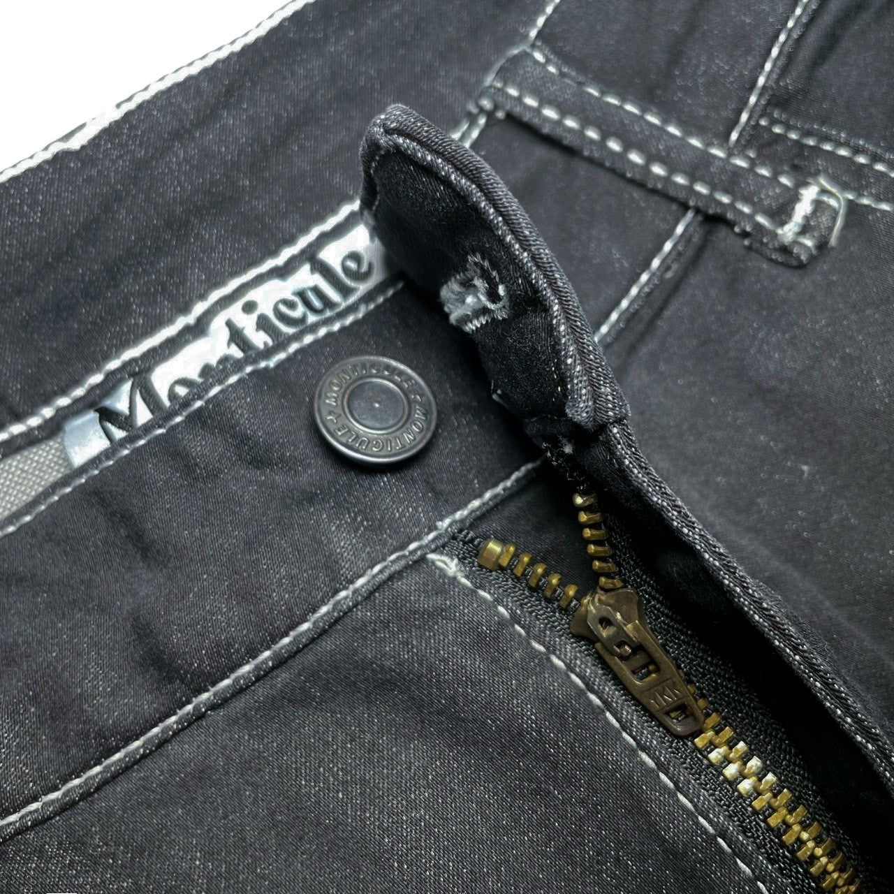 MONTICULE - GARRETT REYNOLDS JEANS BLACK