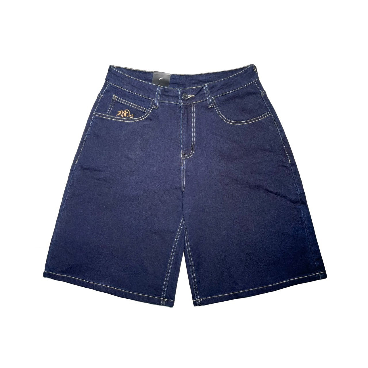 MONTICULE - GHOST JEAN SHORTS BLUE