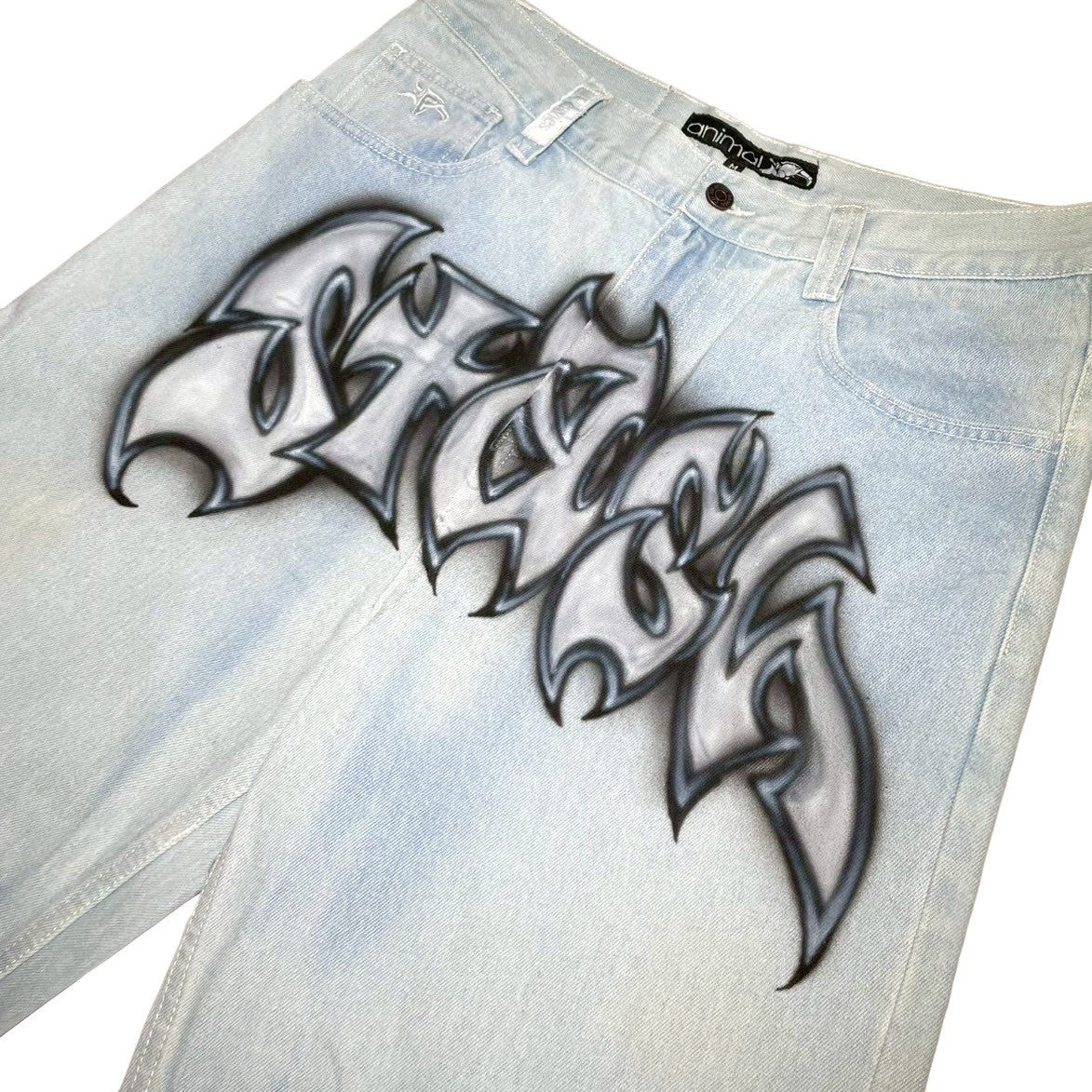 STASH X MADDOG 2025 COLLAB - HEAVIES X ANIMAL V2 JEANS 1 OF 1 + T-SHIRT COMBO