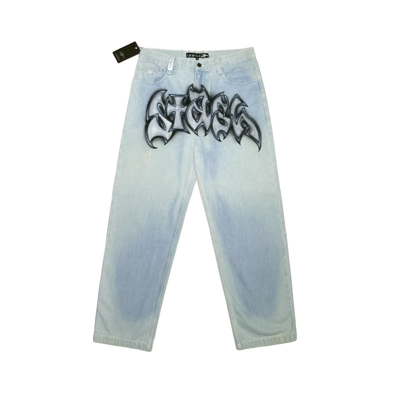 STASH X MADDOG 2025 COLLAB - HEAVIES X ANIMAL V2 JEANS 1 OF 1 + T-SHIRT COMBO