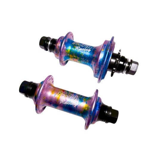 PROFILE RACING - ELITE CASSETTE HUB SET GALAXY RUST 3/8"FEMALE AXLE