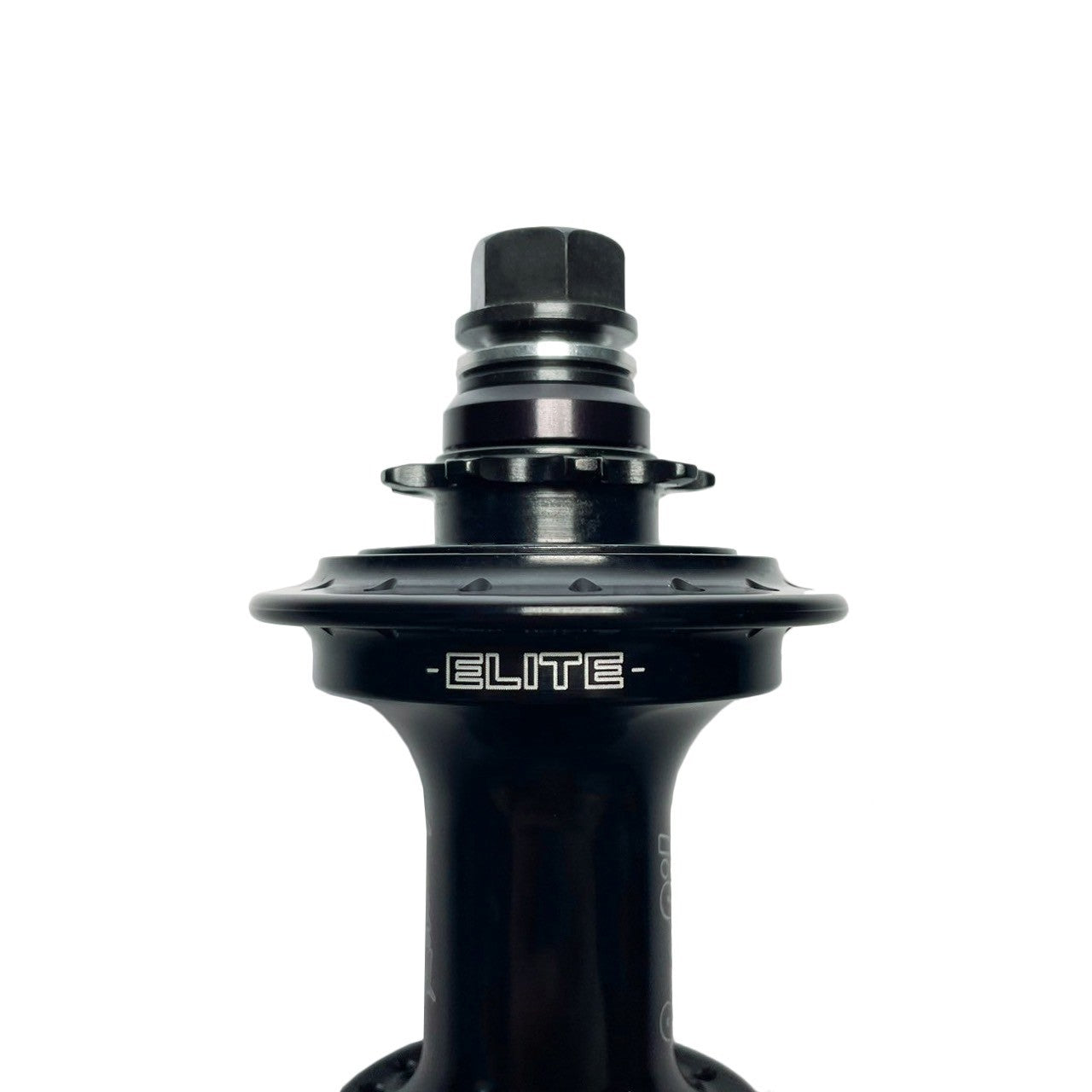 PROFILE RACING - ELITE CASSETTE HUB SET BLACK 3/8"FEMALE AXLE