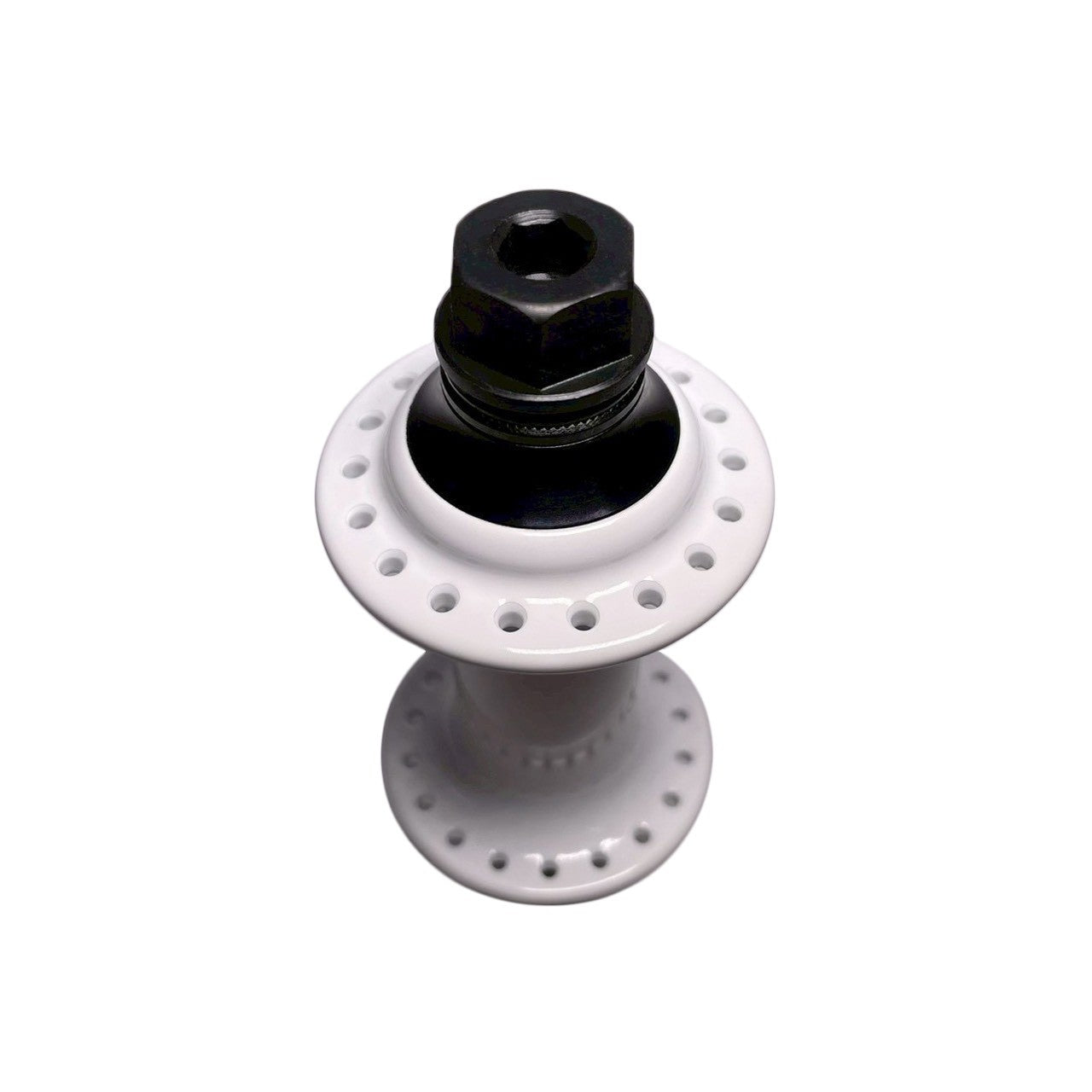 PROFILE RACING - ELITE CASSETTE HUB SET 3/8" FEMALE AXLE WHITE