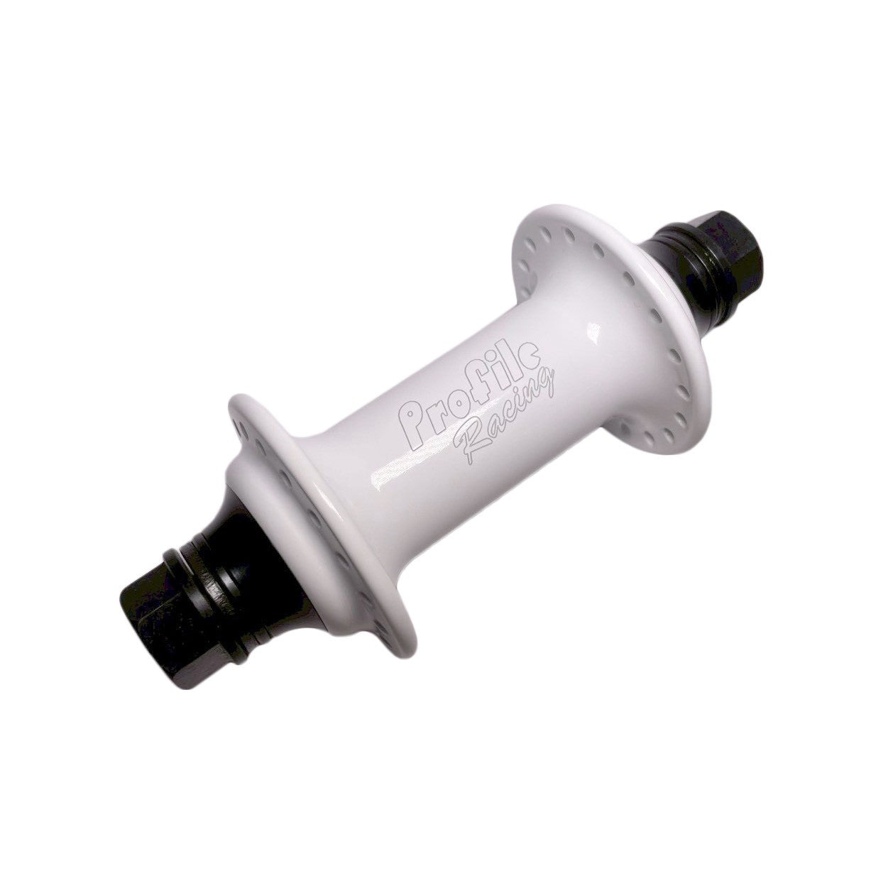 PROFILE RACING - ELITE CASSETTE HUB SET 3/8" FEMALE AXLE WHITE