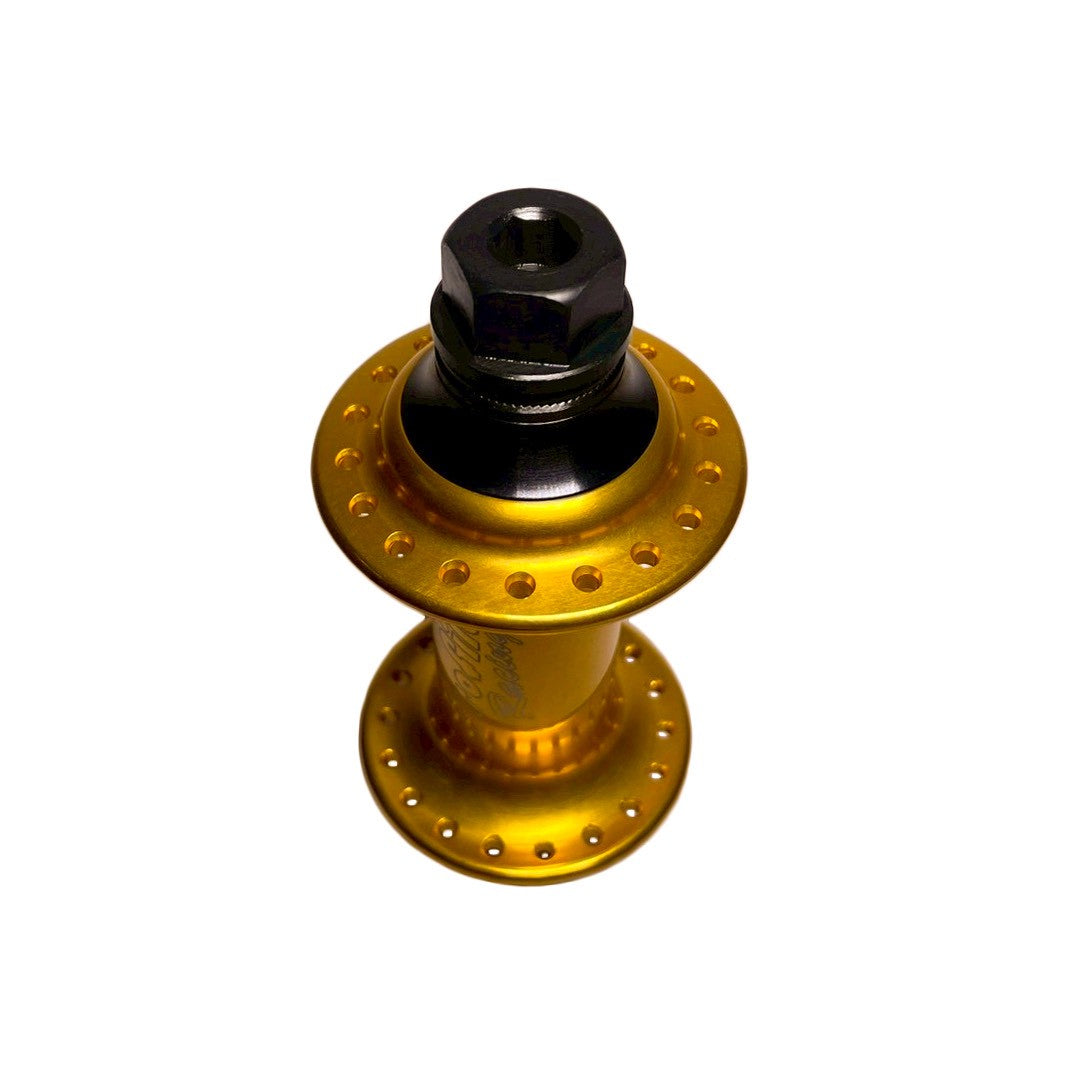 PROFILE RACING - ELITE CASSETTE HUB SET 3/8" FEMALE AXLE GOLD