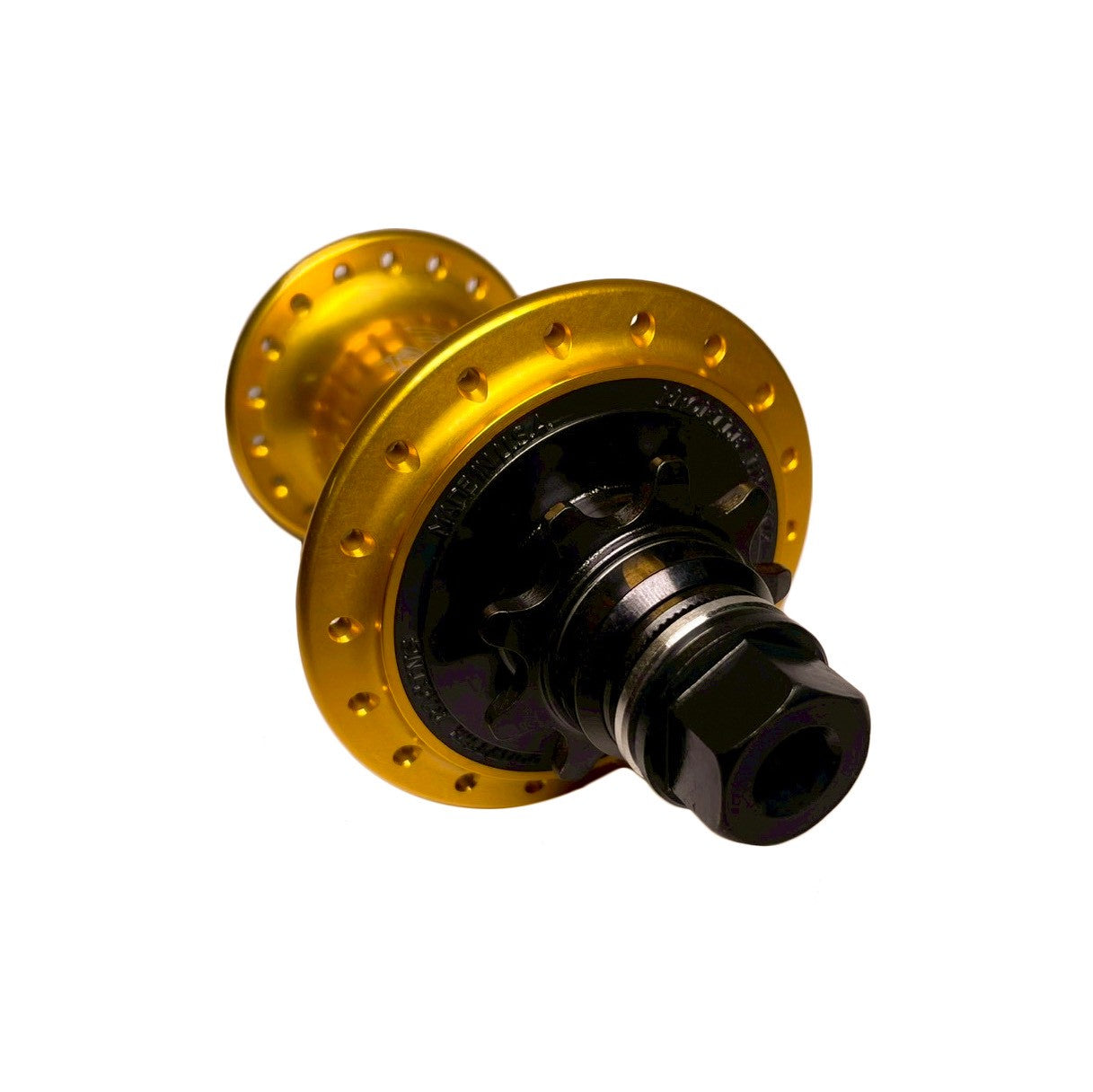 PROFILE RACING - ELITE CASSETTE HUB SET 3/8" FEMALE AXLE GOLD