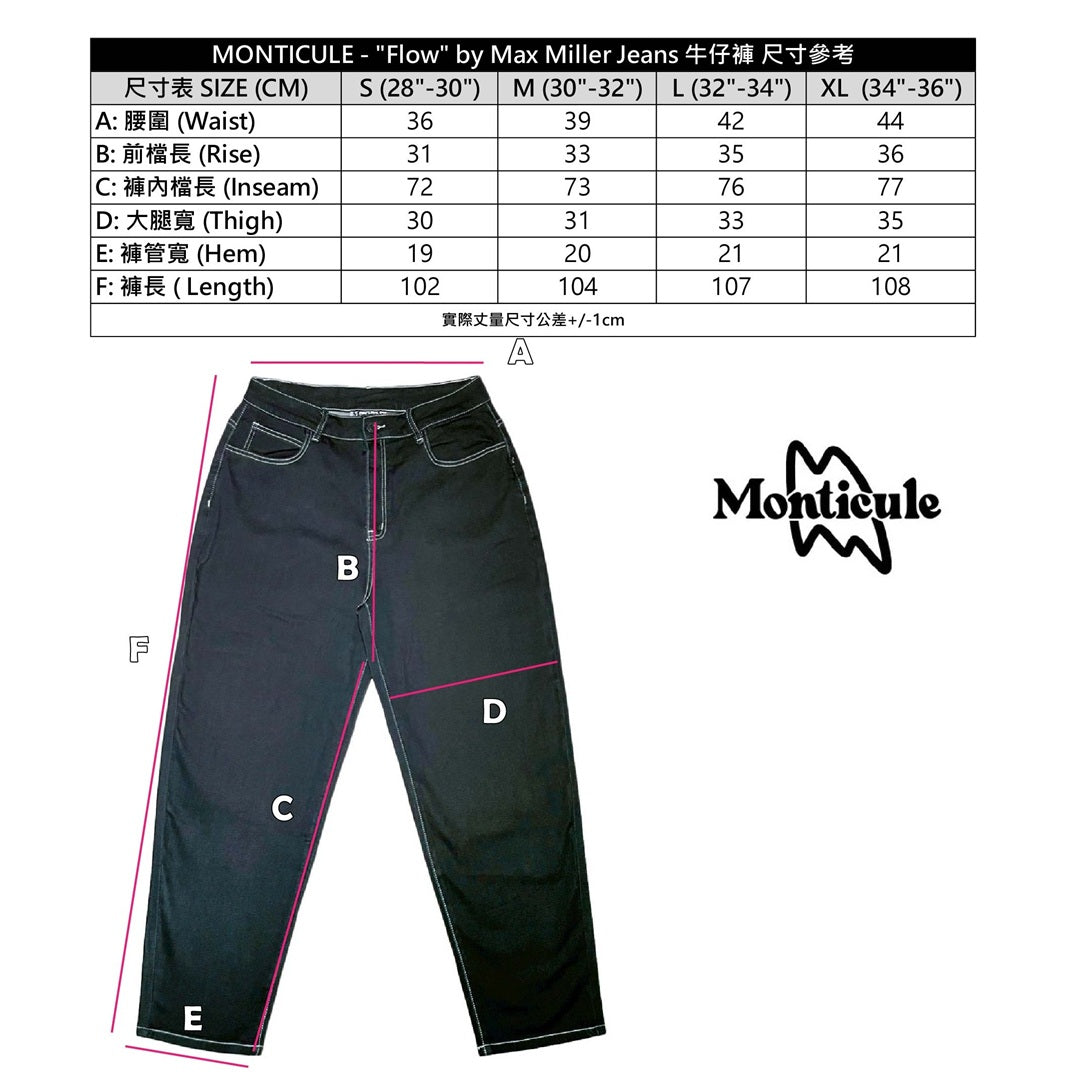 MONTICULE - 'FLOW' PANTS BY MAX MILLER