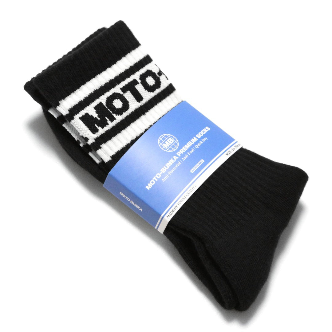 MOTO-BUNKA -  CLASSIC LOGO PREMIUM SOCKS