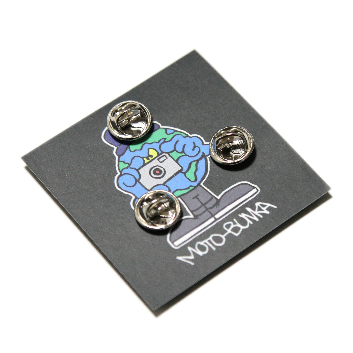 MOTOBUNKA X EDWIN DE LA ROSA - PIN BADGE SET