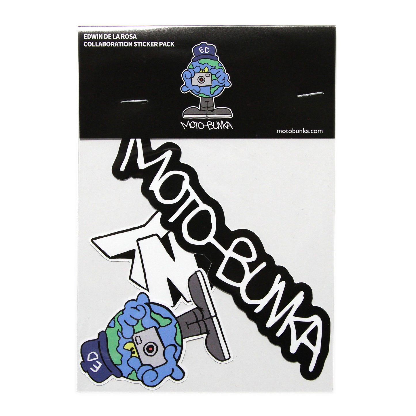 MOTOBUNKA X EDWIN DE LA ROSA - STICKER PACK