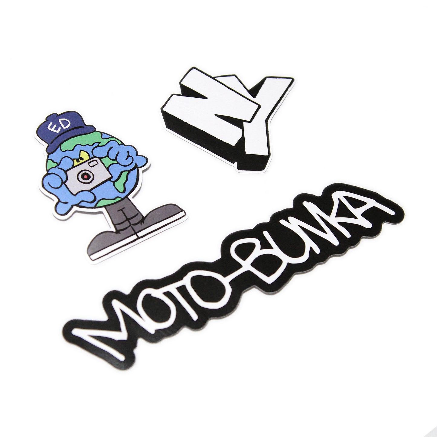 MOTOBUNKA X EDWIN DE LA ROSA - STICKER PACK