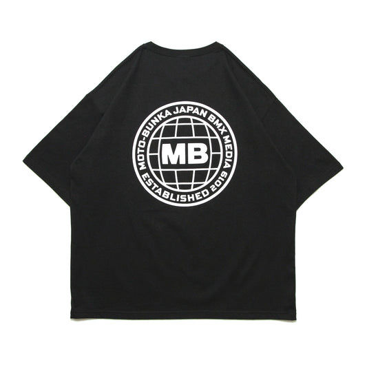 MOTOBUNKA - JBM TEE BLACK/ WHITE
