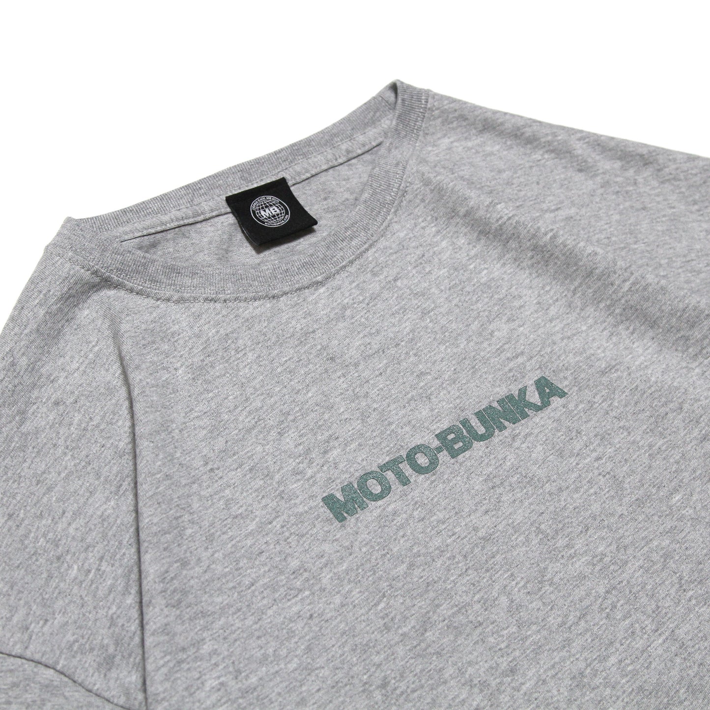 MOTOBUNKA - JBM TEE GREY/ MIST GREEN