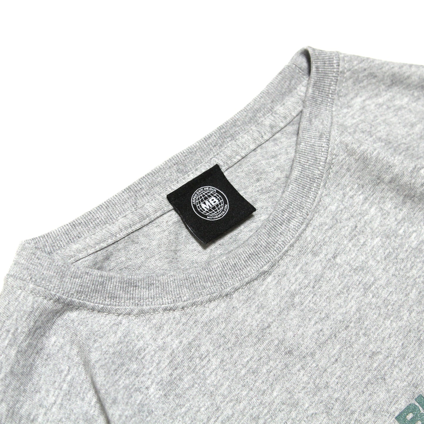 MOTOBUNKA - JBM TEE GREY/ MIST GREEN