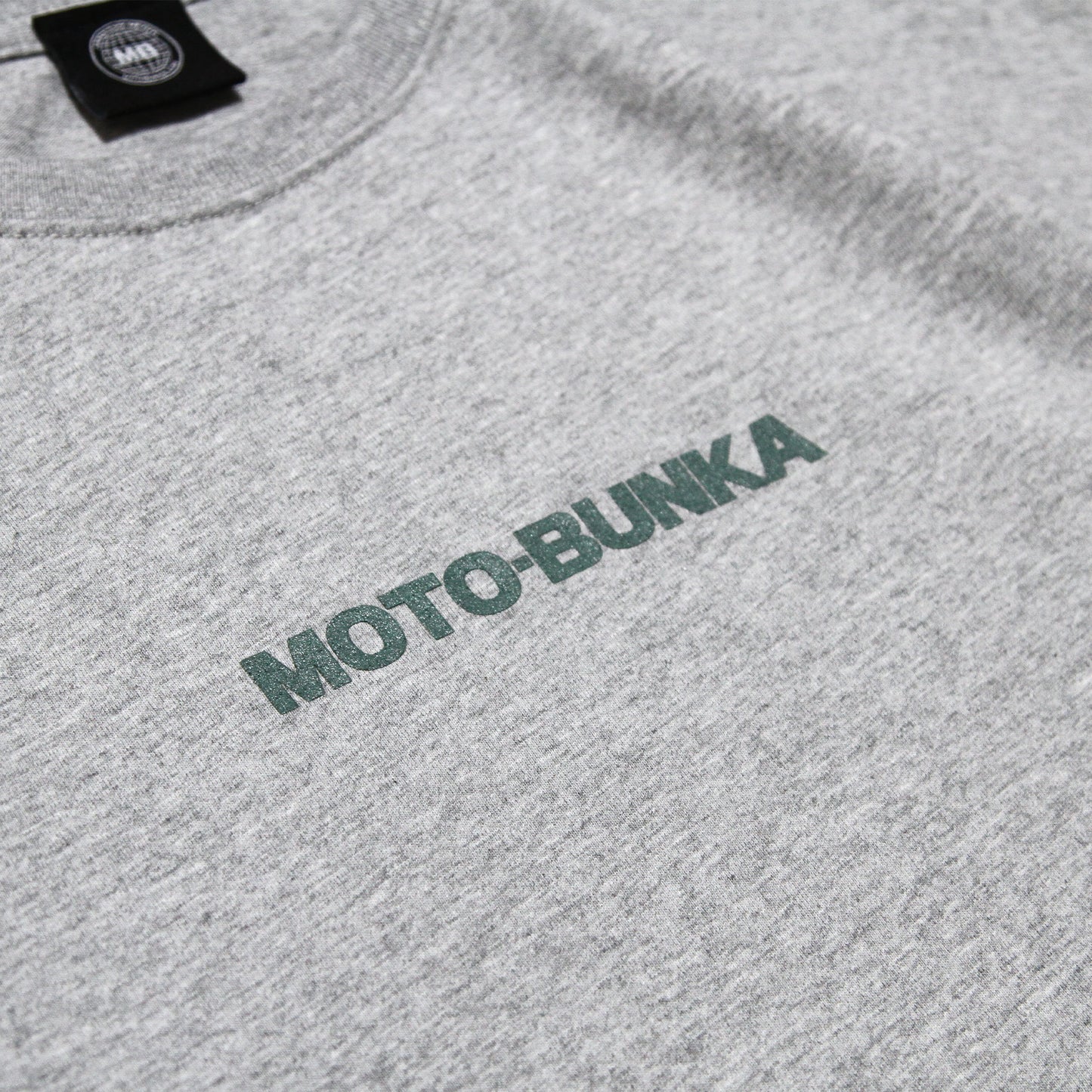 MOTOBUNKA - JBM TEE GREY/ MIST GREEN