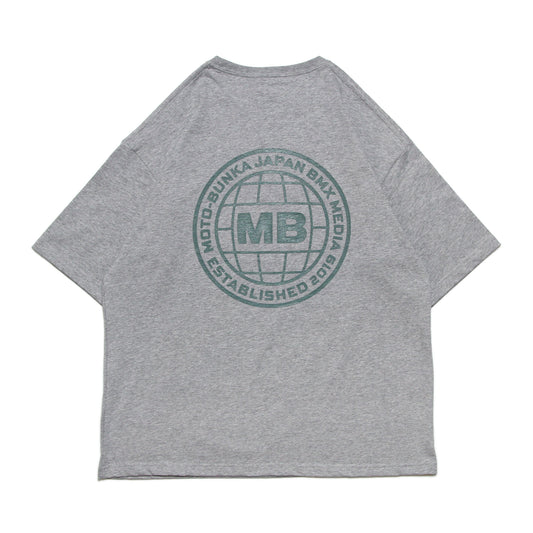 MOTOBUNKA - JBM TEE GREY/ MIST GREEN