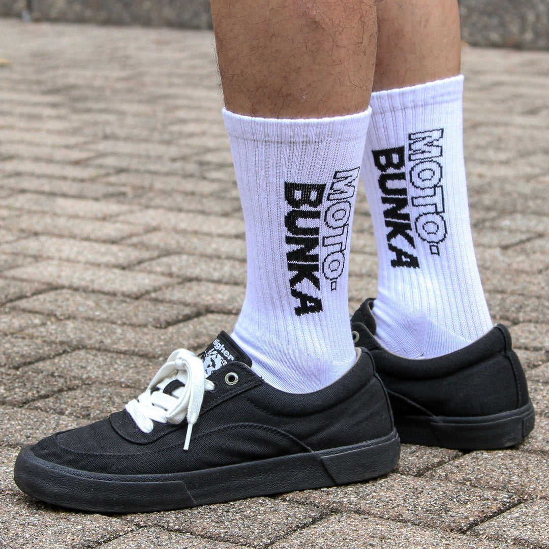 MOTO-BUNKA -  NEW LINE LOGO PREMIUM SOCKS