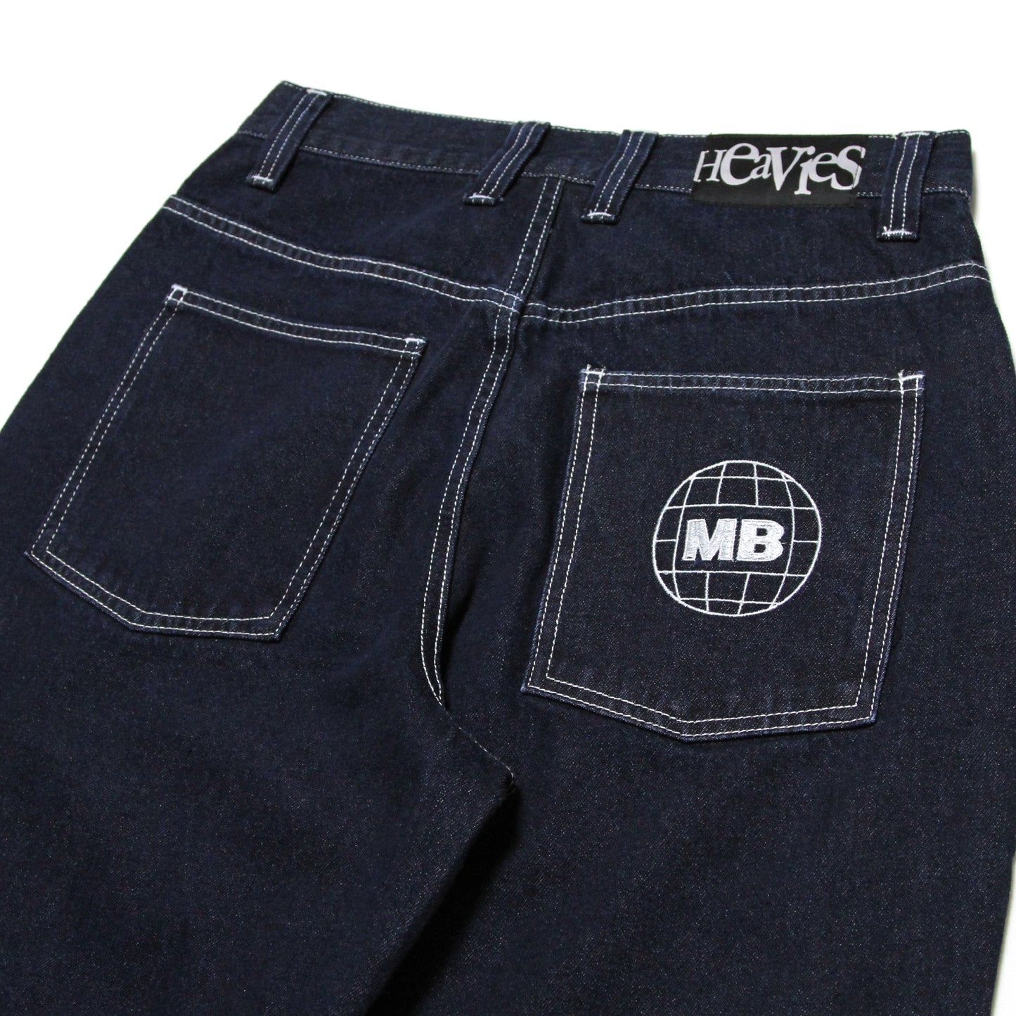 HEAVIES X MOTOBUNKA - V2 JEANS DEEP BLUE