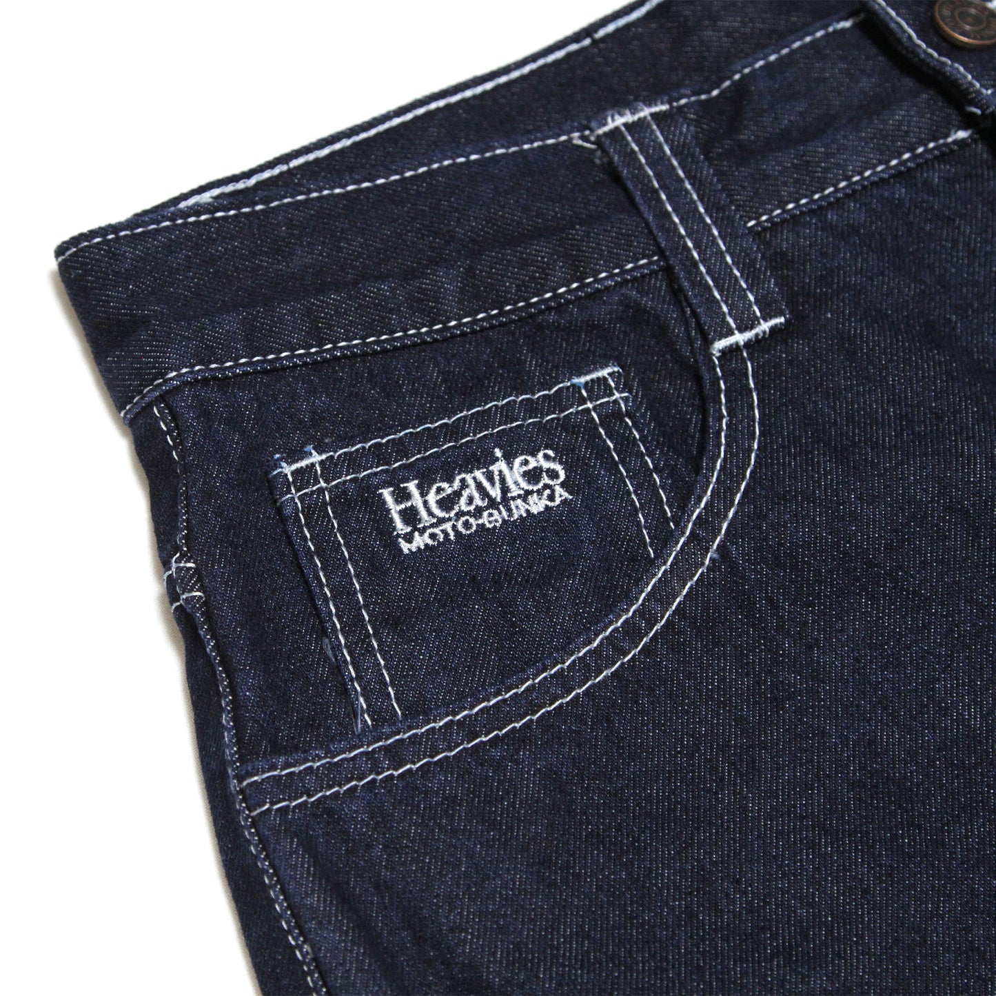 HEAVIES X MOTOBUNKA - V2 JEANS DEEP BLUE