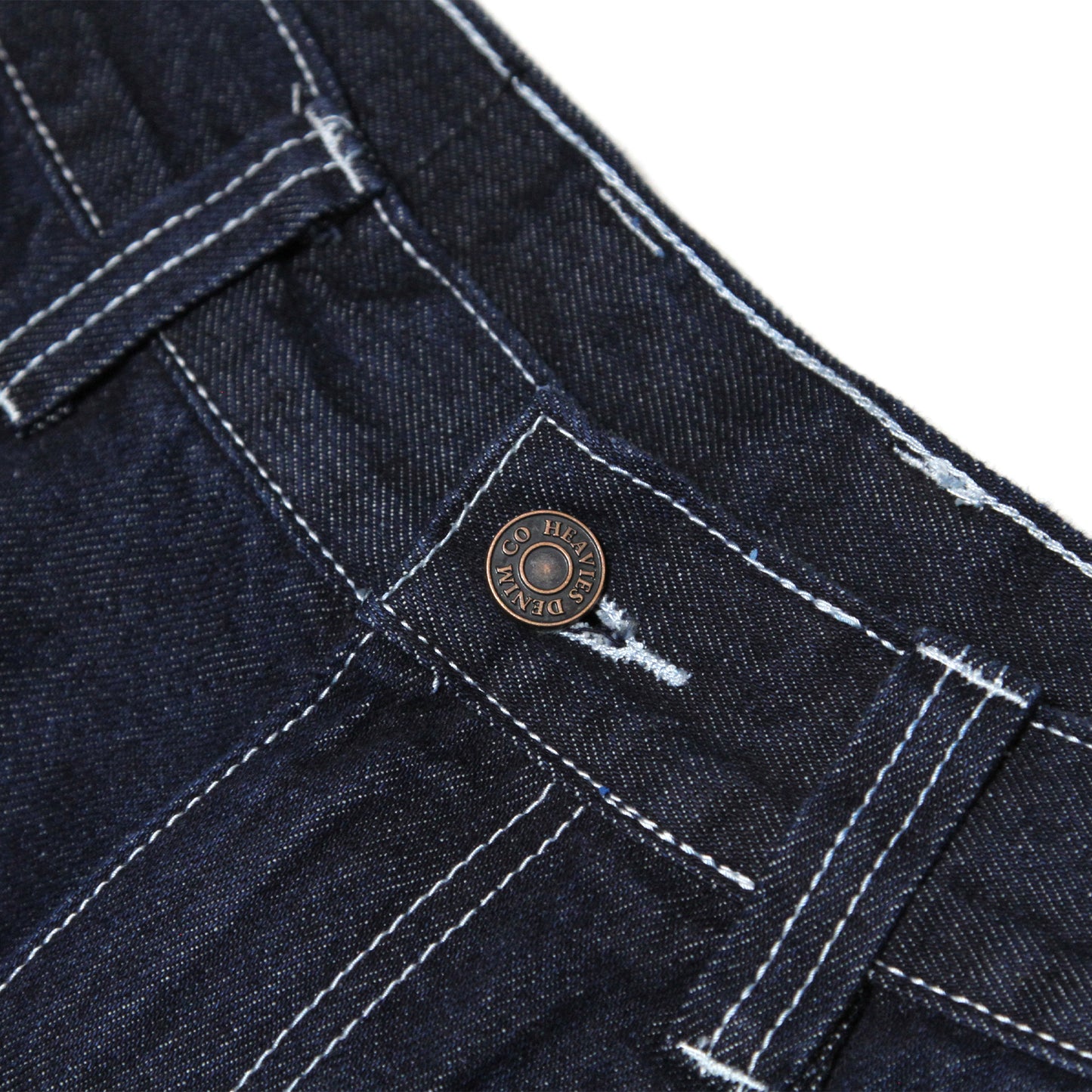HEAVIES X MOTOBUNKA - V2 JEANS DEEP BLUE