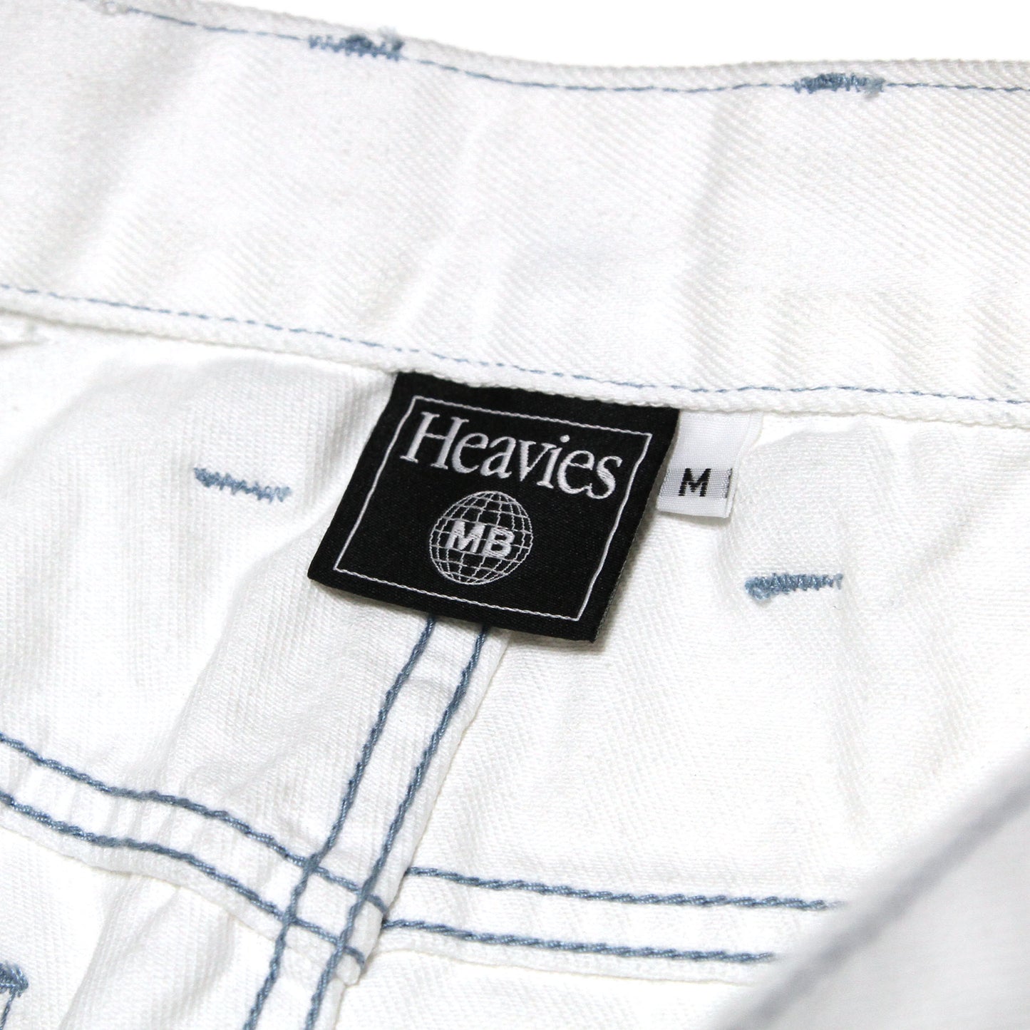 HEAVIES X MOTOBUNKA - V2 JEANS WHITE