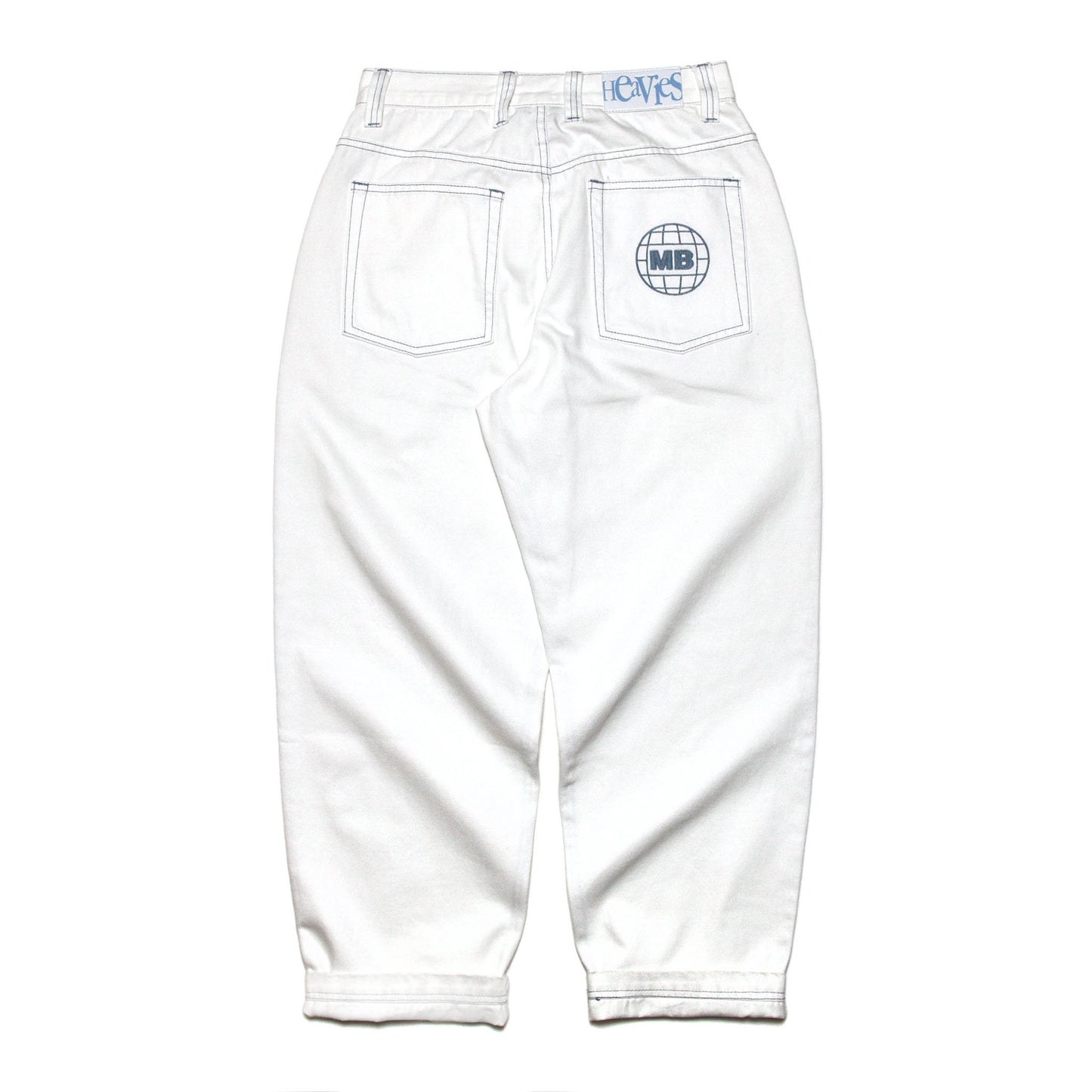 HEAVIES X MOTOBUNKA - V2 JEANS WHITE