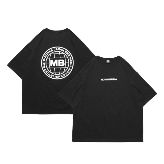 MOTOBUNKA - JBM TEE BLACK/ WHITE