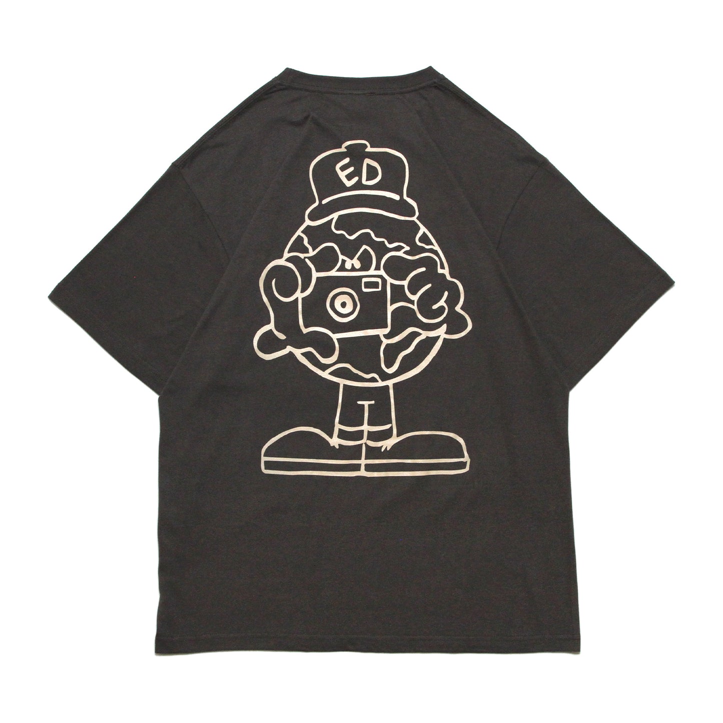 MOTOBUNKA - MB EDWIN TEE CHARCOAL
