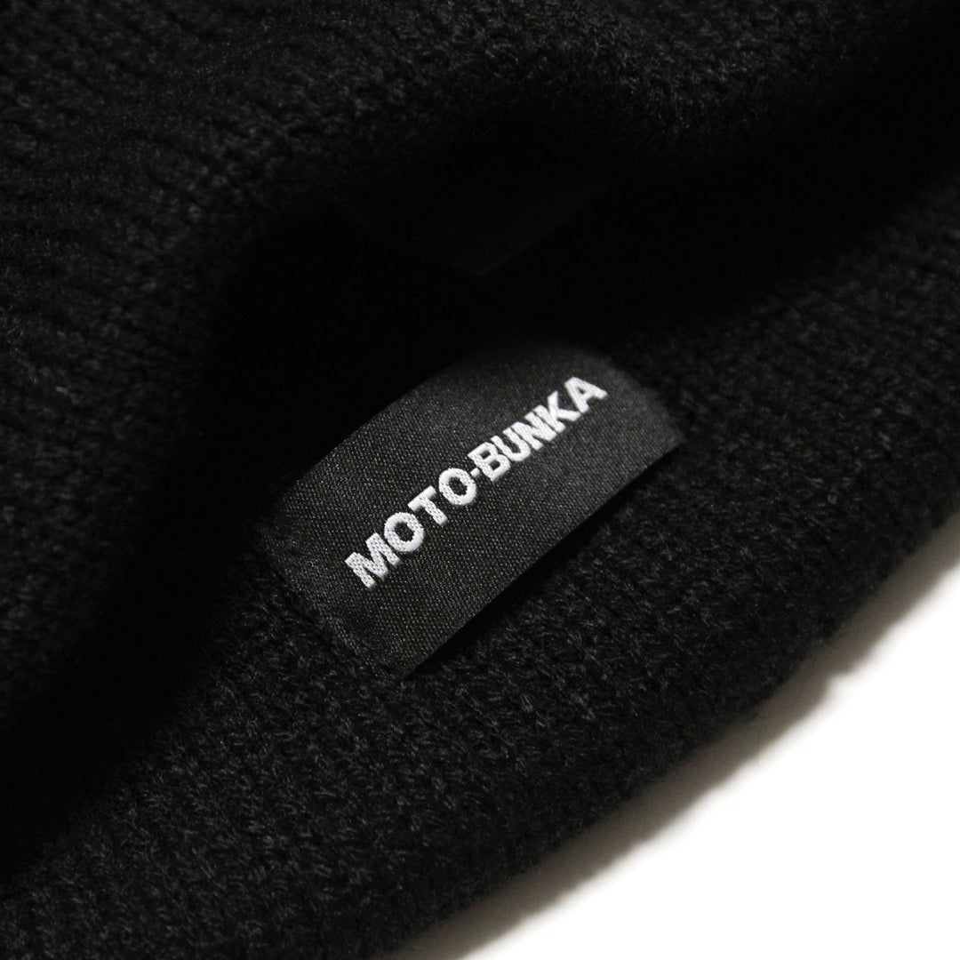 MOTO-BUNKA - RIPPED KNIT BEANIE