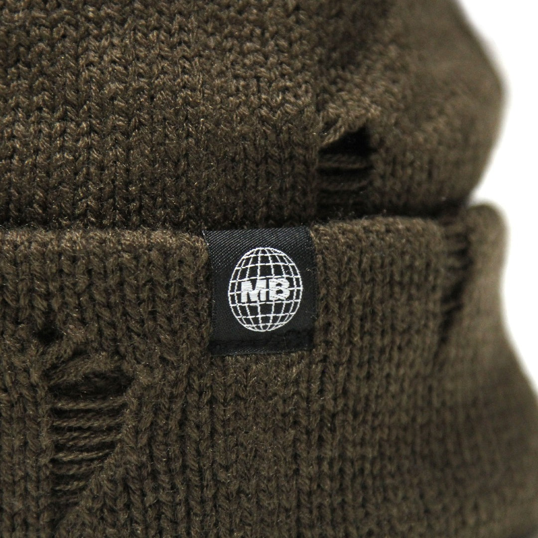 MOTO-BUNKA - RIPPED KNIT BEANIE