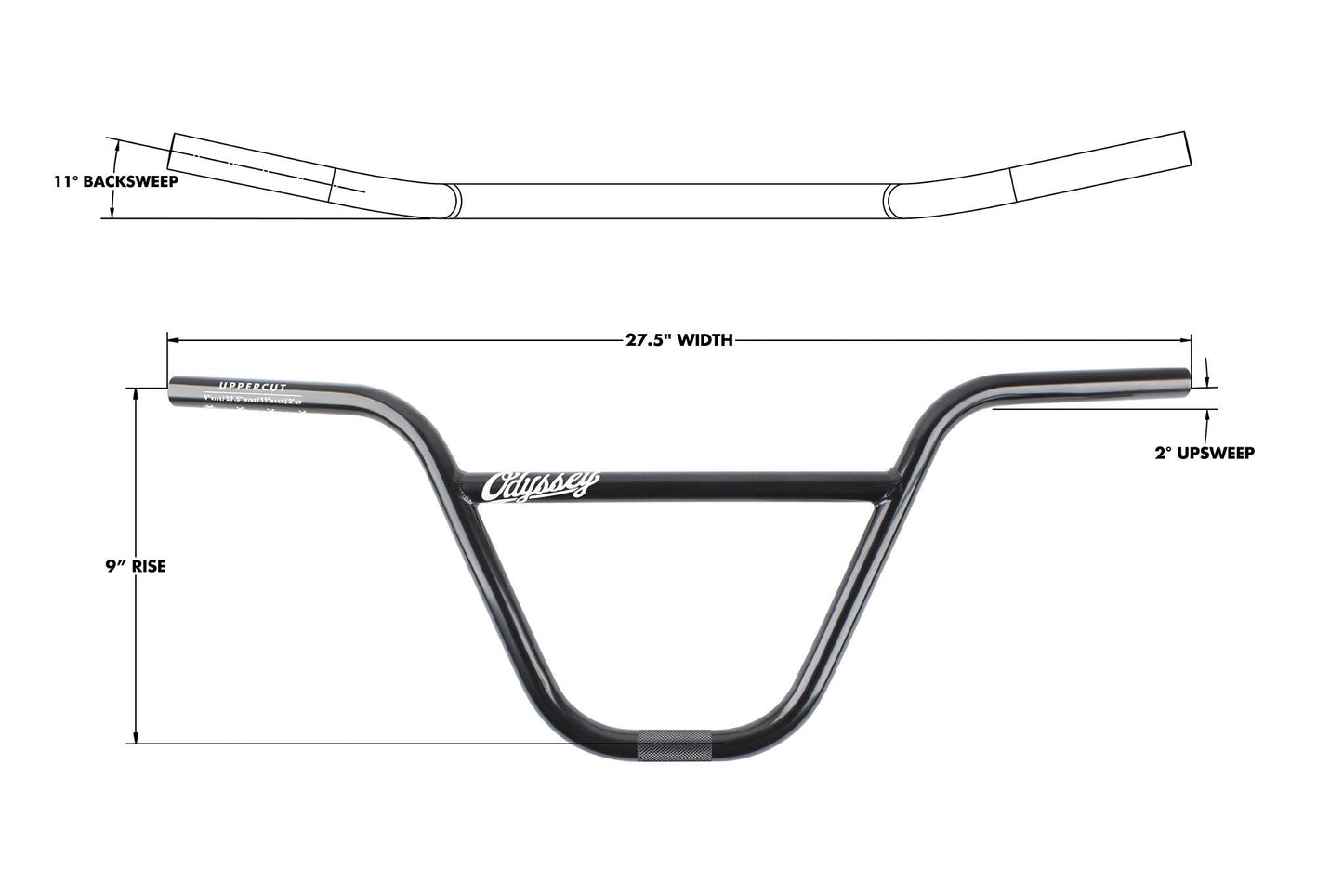 ODYSSEY - UPPERCUT BAR 9"