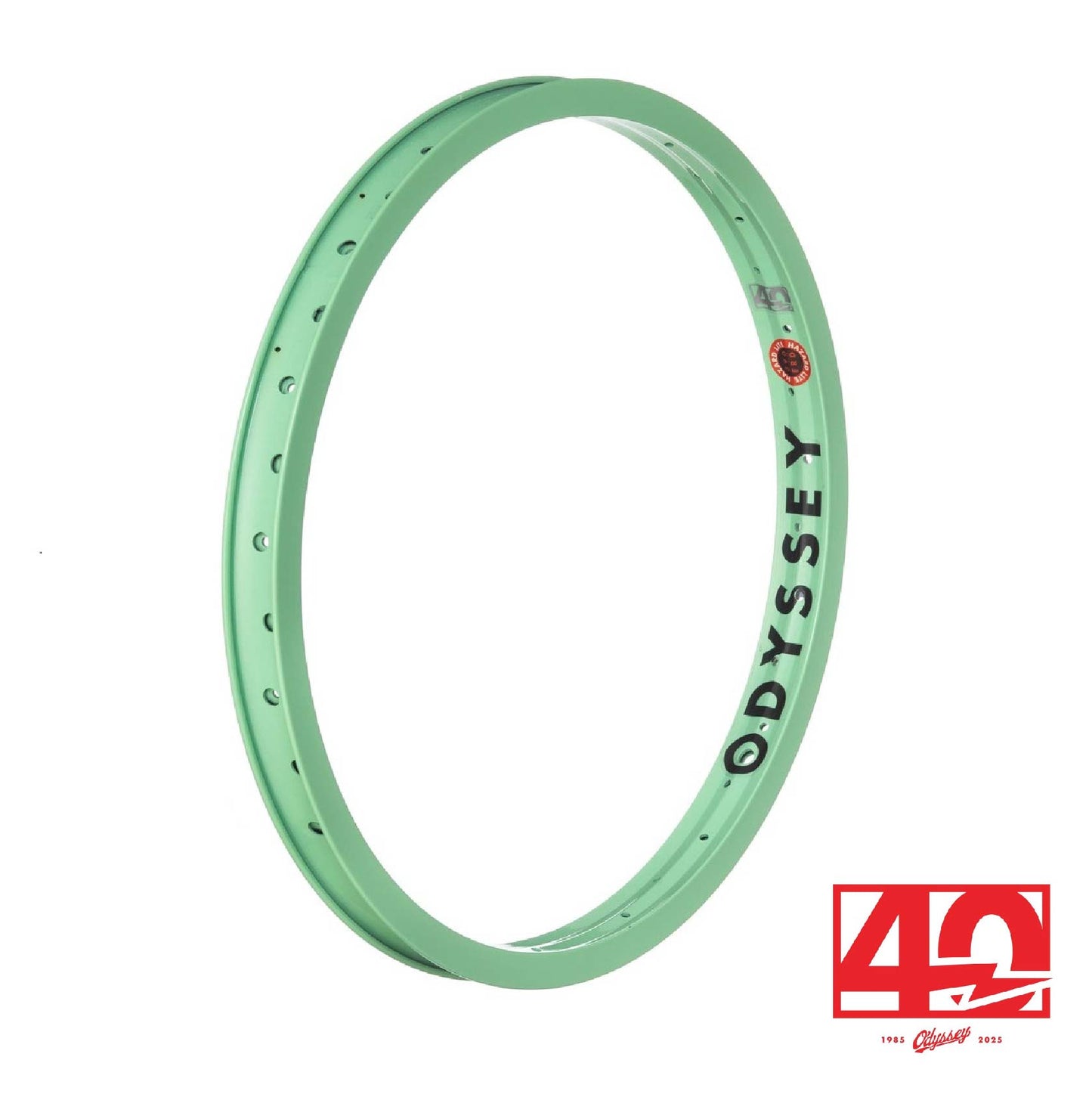ODYSSEY - 40TH ANNIVERSARY HAZARD LITE RIM 20" SEAFOAM GREEN(2PC)