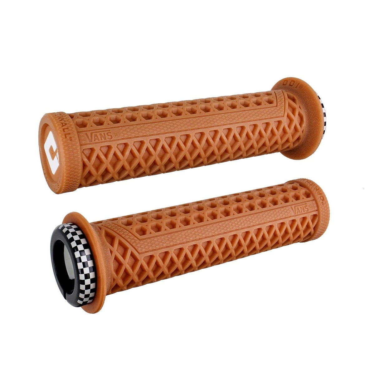 ODI X VANS - WAFFLE V2.1 LOCK ON GRIPS 135MM