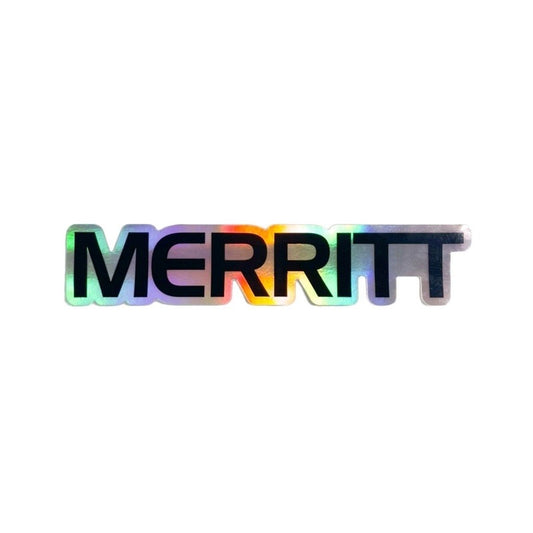 MERRITT - HOLOGRAPHIC STICKER